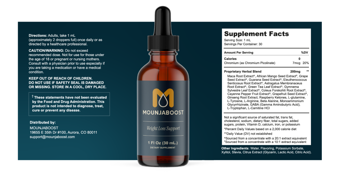 MounjaBoost FDA Approved